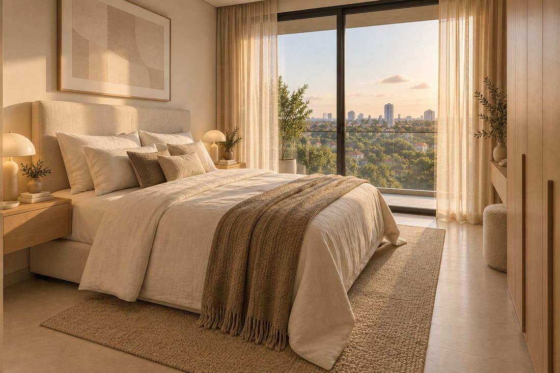 Dormitorio principal con vista, dos dormitorios, Ycuá Satí