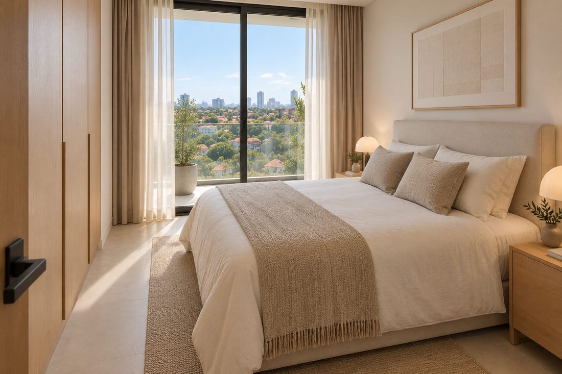 Dormitorio con ventanal, un dormitorio, Ycuá Satí